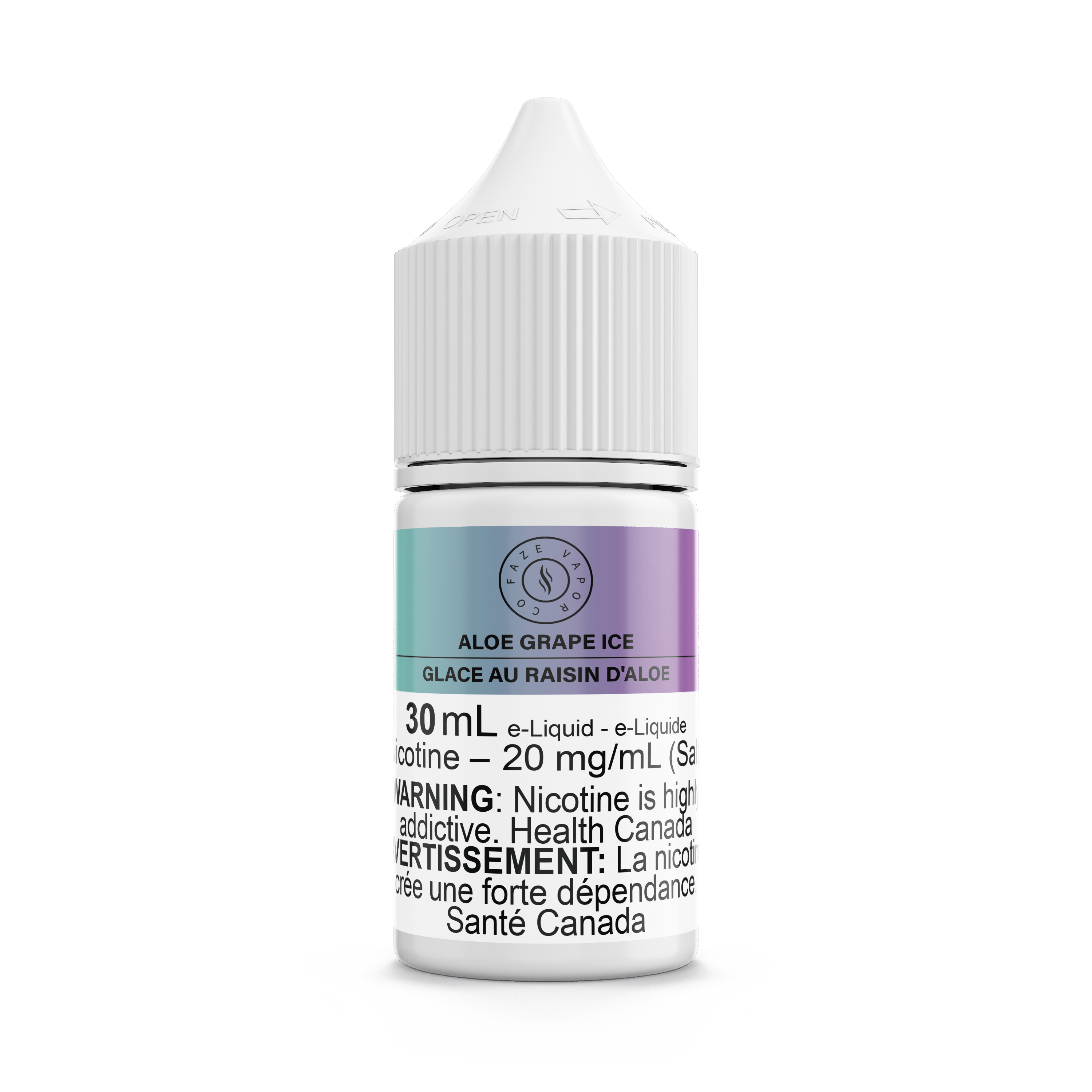 Faze Vapor Co Salts Aloe Grape Ice Online Vape Shop Canada