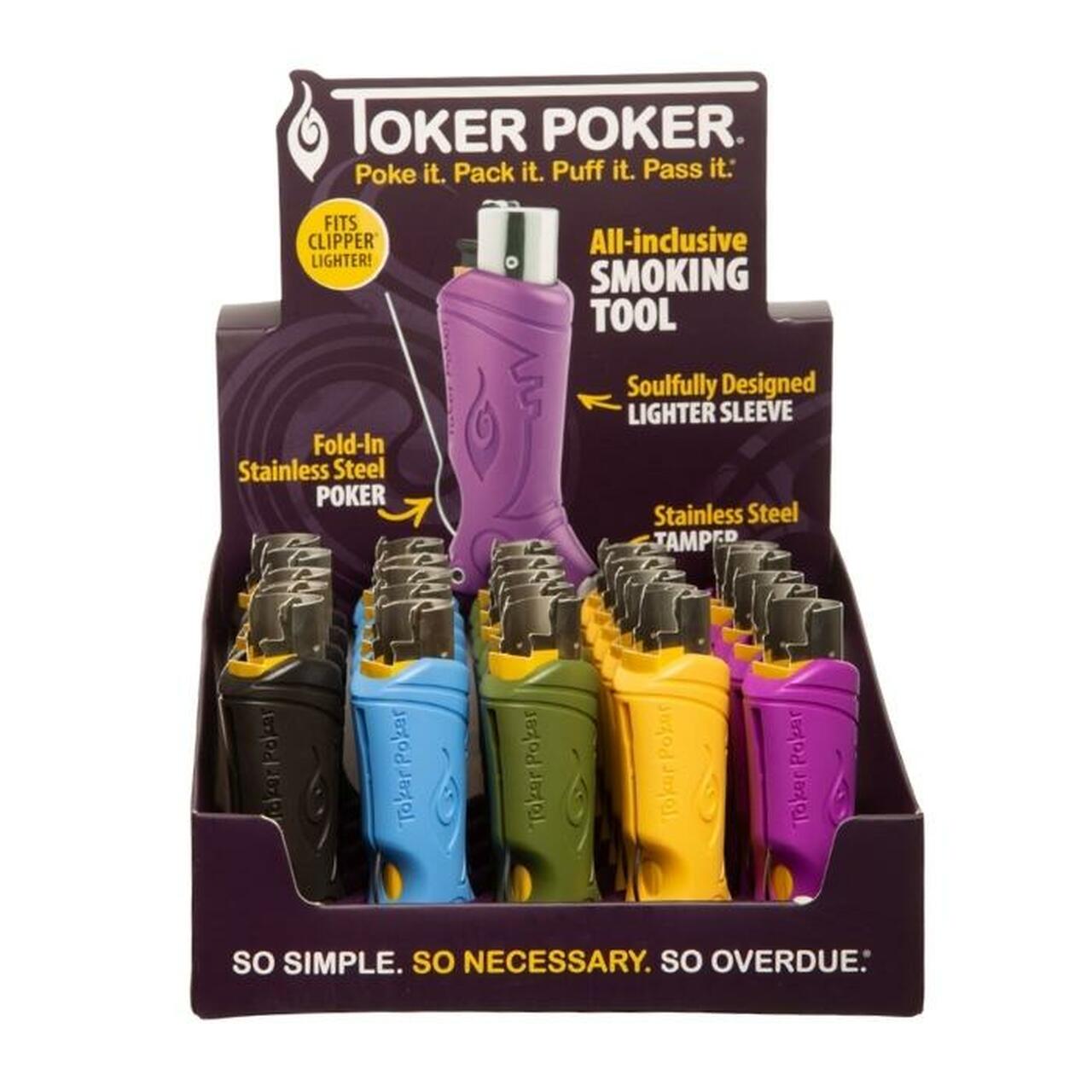 Toker Poker – Clipper Lighter Sleeve Multi-Tool