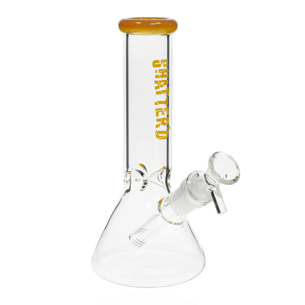 Shatter'd Glassworks 8" Basic Beaker Bong