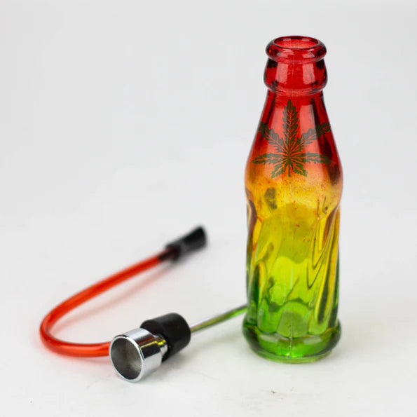 5" Rasta mini glass water pipe