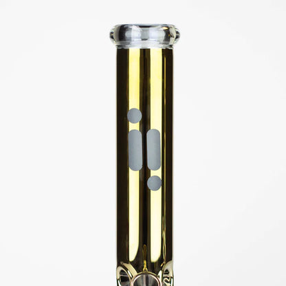 13.5" Infyniti 7mm metallic classic beaker bong