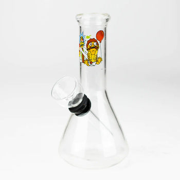 5" Conical Decal Bong - Conception de décalcomanies assorties 