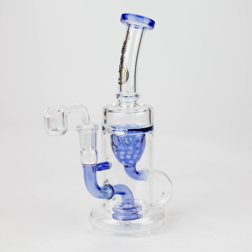 Genie 9" Recycled Bubbler with Quartz Banger