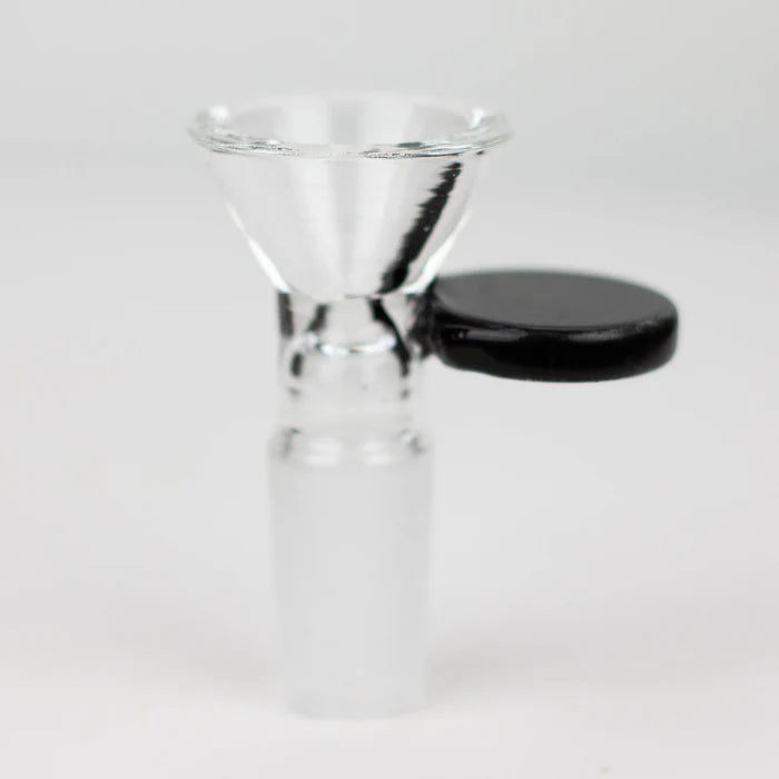 Glass bowl with round handle 14mm & 18mm