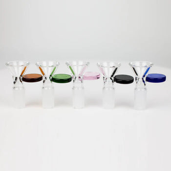 Glass bowl with round handle 14mm & 18mm