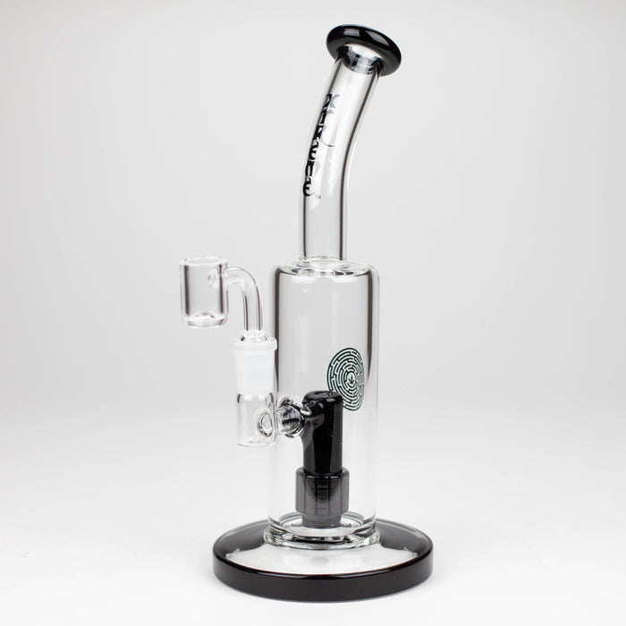 Xtreme 10" Dual Function Rig with Quartz Banger Black