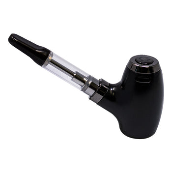 Black Sherlock Pipe Shaped 510 Cartridge Battery