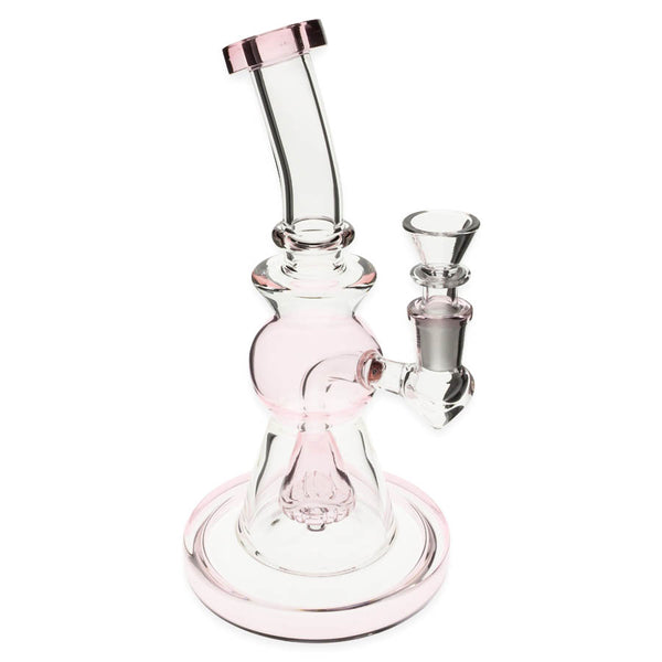 Plain Jane Glass 9" Cone Perc Sphered Bubbler