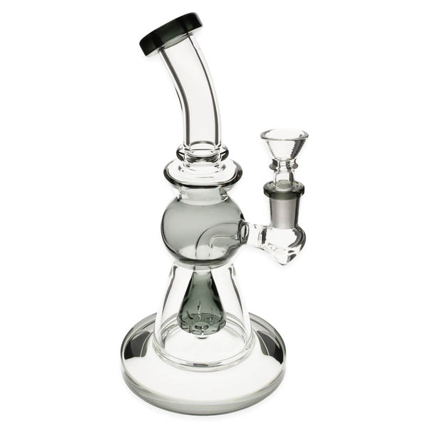 Plain Jane Glass 9" Cone Perc Sphered Bubbler