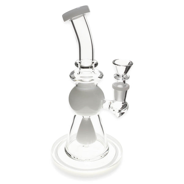 Plain Jane Glass 9" Cone Perc Sphered Bubbler