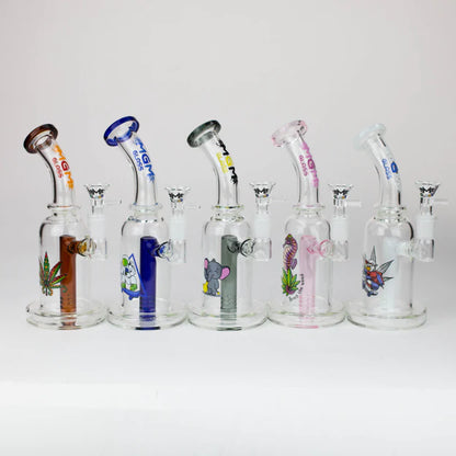 Bubbler 2-en-1 MGM Glass 5.7" avec graphique [C2677]