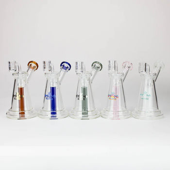 5.7" MGM Glass 2-in-1 bubbler with logo [C2676]