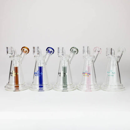 Bubbler 2-en-1 MGM Glass 5.7" avec logo [C2676]