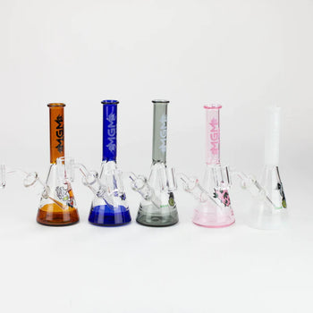 Bubbler 2 en 1 en verre MGM 5,9" avec logo [C5005]