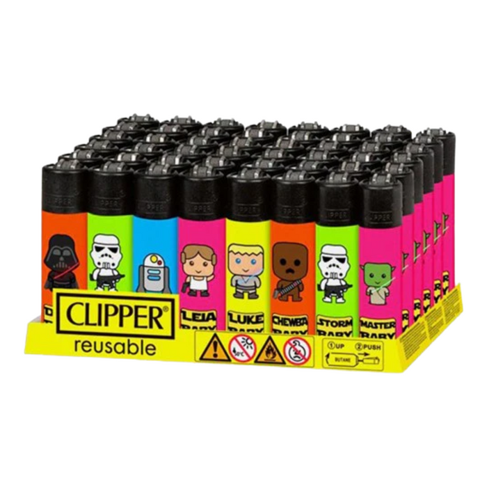 Clipper Classic Star Babies Lighters