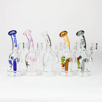 Bubbler 2-en-1 en verre MGM 6,5