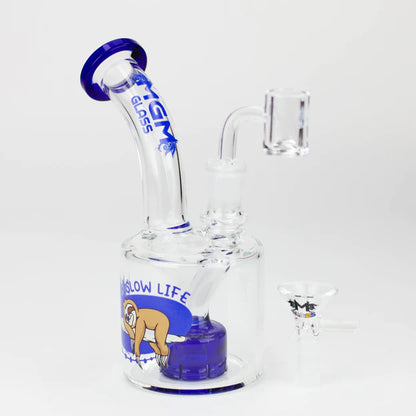 Bubbler 2-en-1 MGM Glass 6.7" avec graphique [C2675]