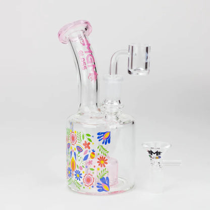 Bubbler 2-en-1 MGM Glass 6.7" avec graphique [C2675]