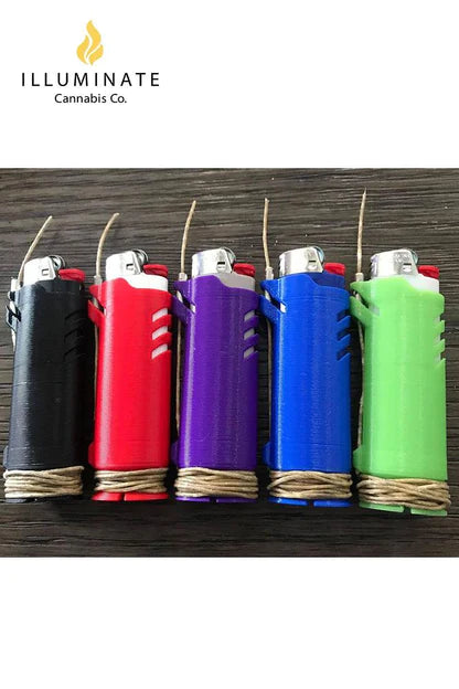 HEMP-WICK LIGHTER SLEEVE