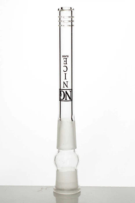 6 3/4" Glass 6 Slits Diffuser Downstem 18mm Female