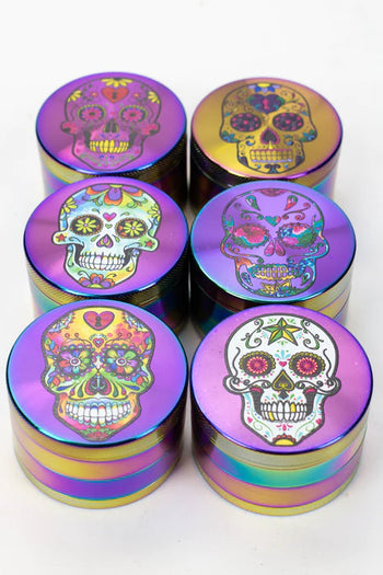 Grinder arc-en-ciel Skull 4 parties