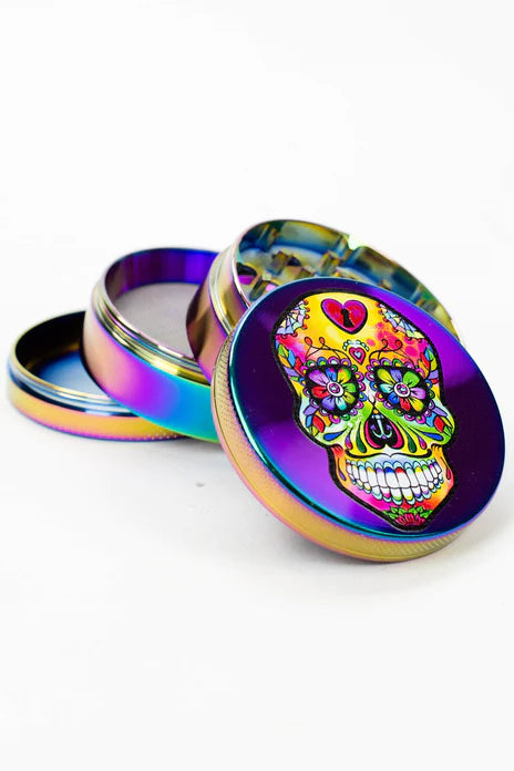 4 parts Skull rainbow grinder