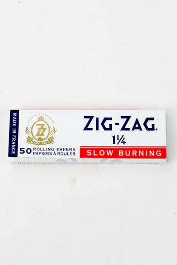 Zig-Zag White 1 1/4" 50 pc