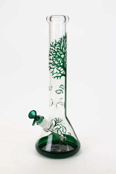 15" Glass Tree Bong with Bowl