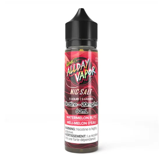 ALLDAY VAPOR AMPED 60 ml - Blitz de pastèque