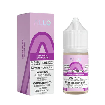 Allo E-Liquide Salt - Grape Ice