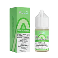 Allo E-Liquide Sel - Citron Citron Vert Canneberge