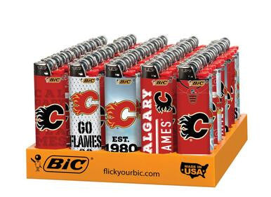 Bic Regular Lighter - Calgary Flames