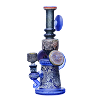 Cheech Glass 11” Protection Against the Evil Eye of Haters Rig/Bong