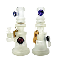 Cheech Glass 9” Sandblasted Drip Rig