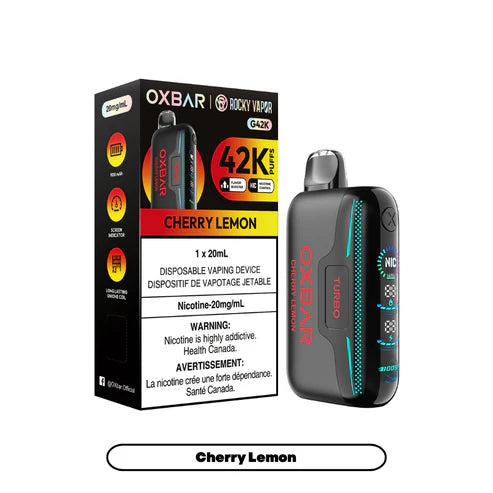 OXBAR X Rocky Vapor G42K Disposable Vape 20mL