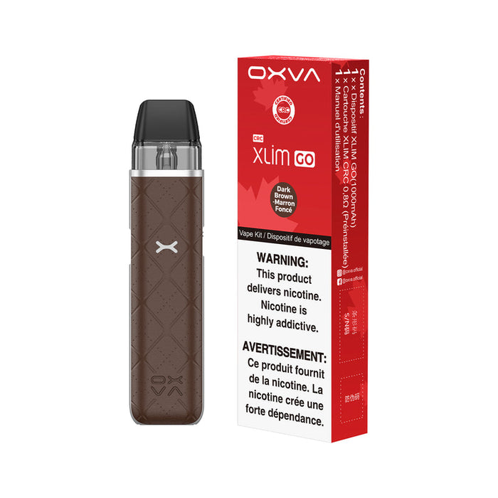 OXVA XLIM GO Pod Kit 30w 1000mAh Dark Brown