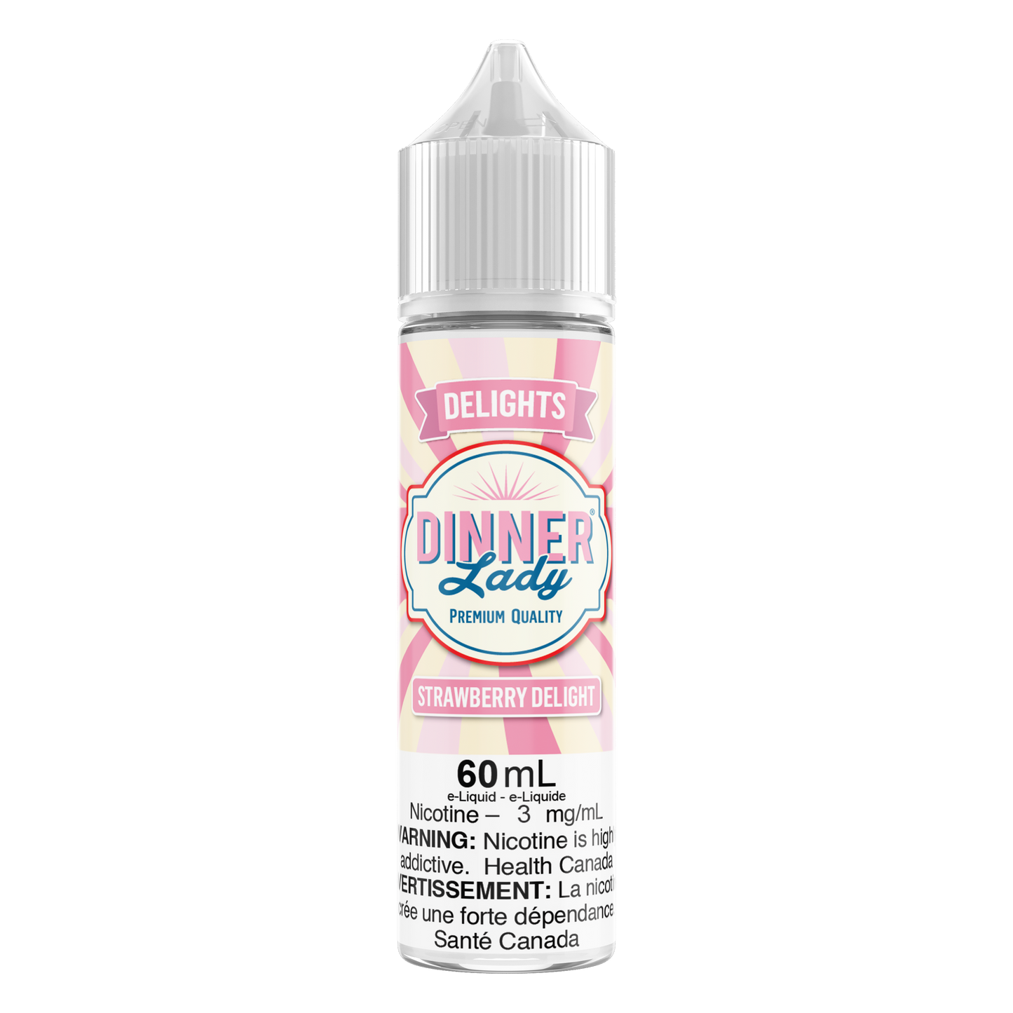 E-liquide Dinner Lady Délice à la fraise