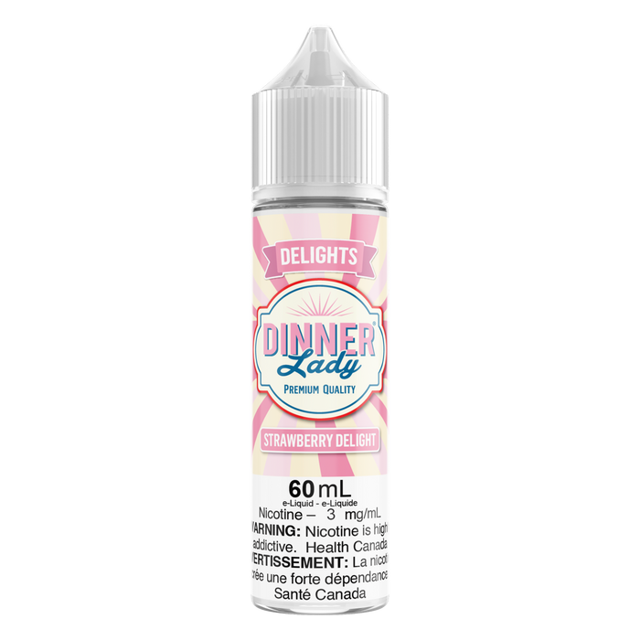 Dinner Lady E-liquid Strawberry Delight