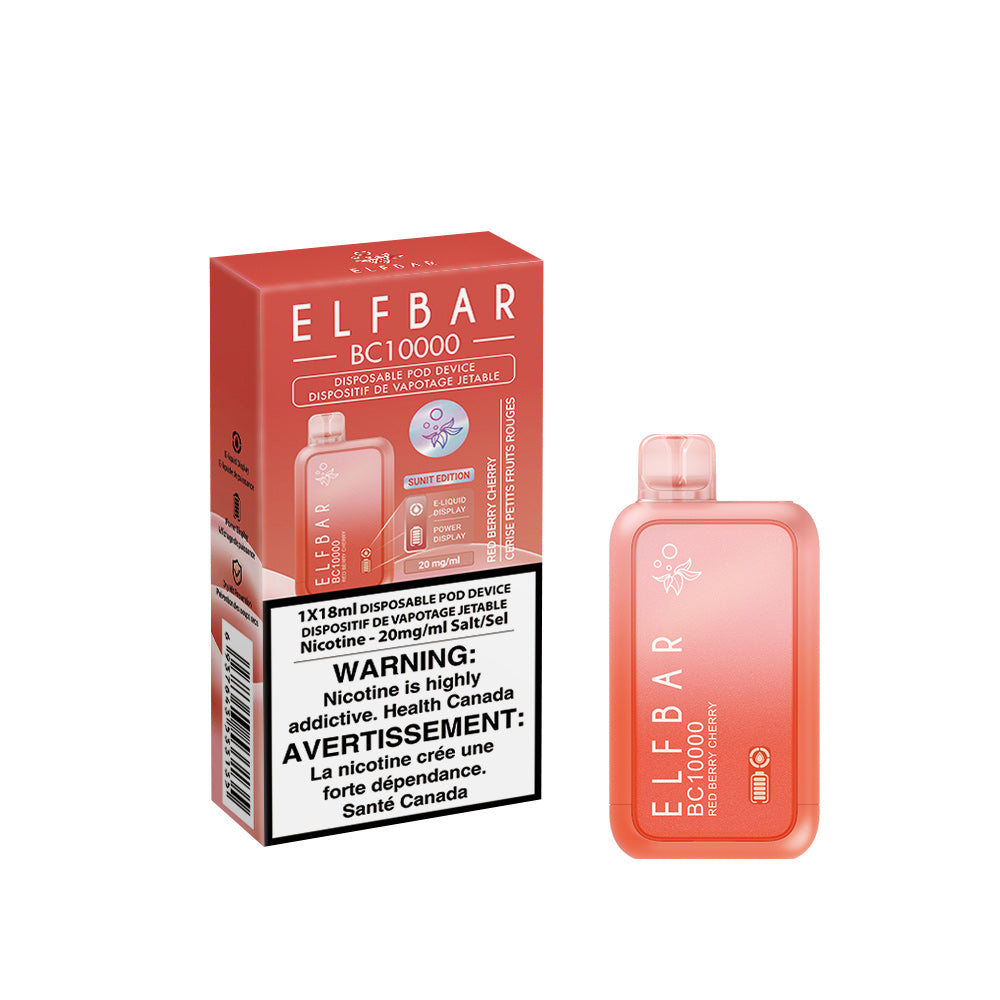 ELF Bar Vape jetable rechargeable BC10000 Puff Elfbar 18 ml