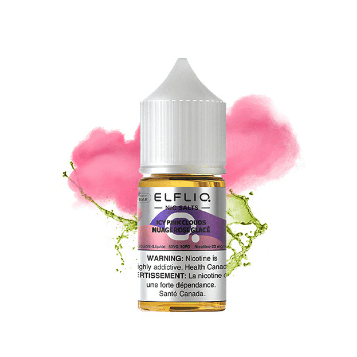 Barre Elf ElfLiq Salts - Nuages ​​roses glacés