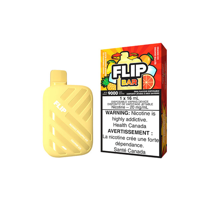 Flip Bar Disposable 2-in-1 9000 Puff Rechargeable 16ml