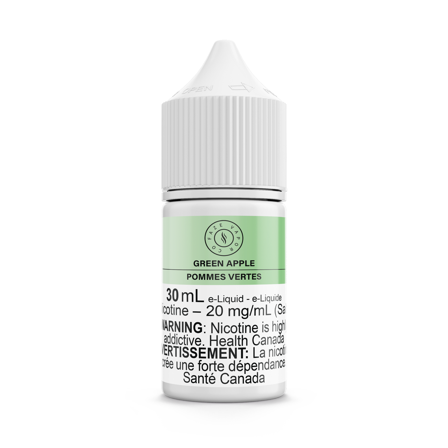 Faze Vapor Co Salts - Green Apple