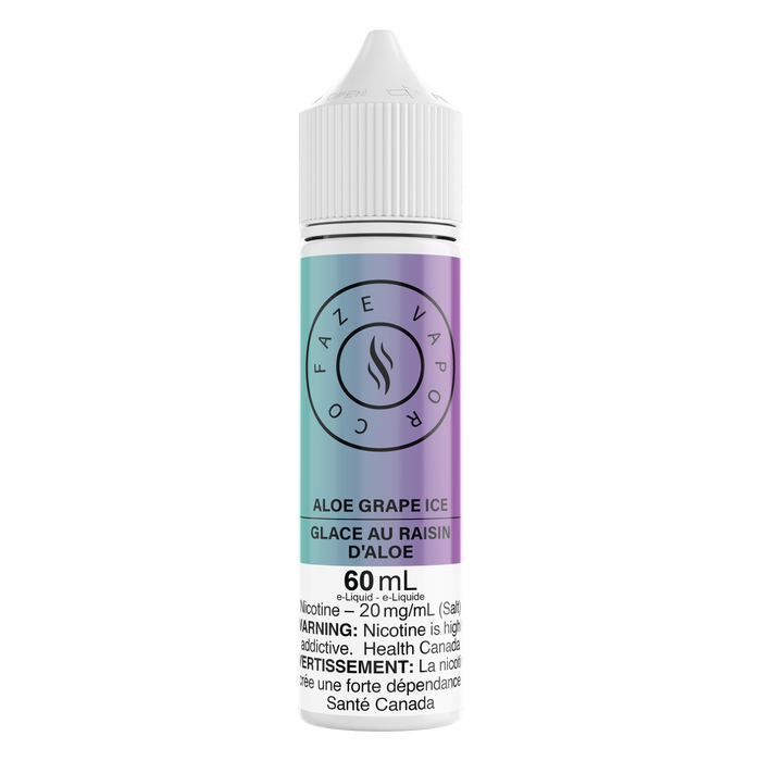 Faze Vapor Co 60mL Salts - Aloe Grape Ice