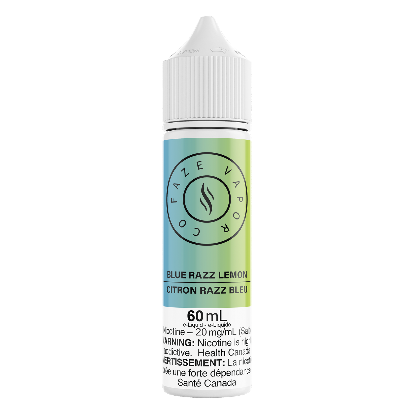 Faze Vapor Co 60mL Salts - Blue Razz Lemon