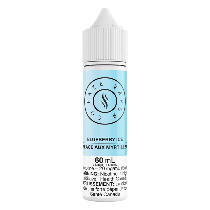 Faze Vapor Co 60mL Salts - Blueberry Ice