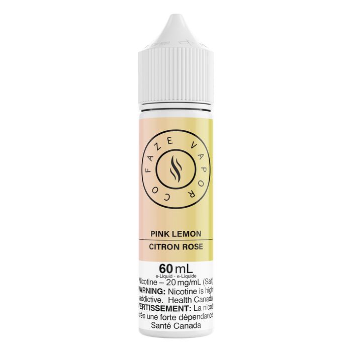 Faze Vapor Co 60mL Salts - Pink Lemon