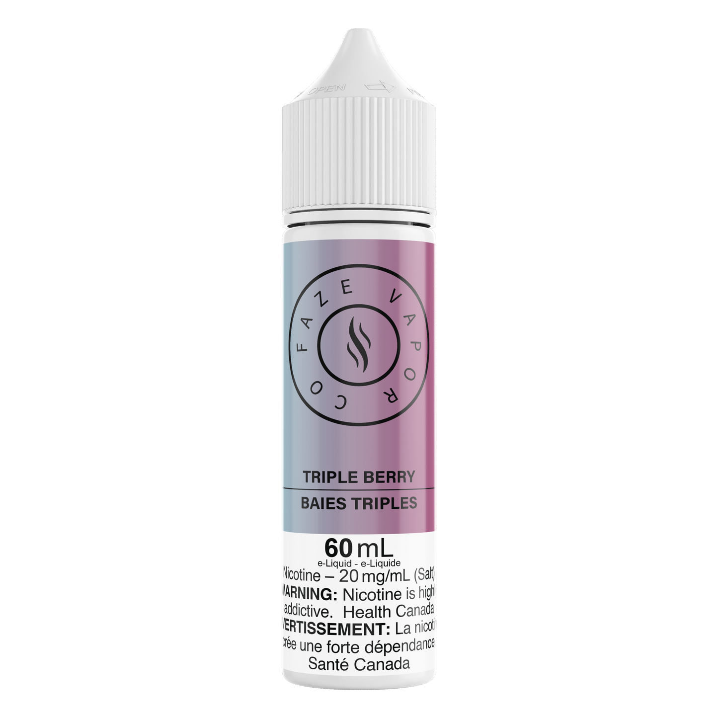 Faze Vapor Co 60mL Salts - Triple Berry