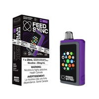 Feed Sync 25k Puff 20mL Vape jetable rechargeable