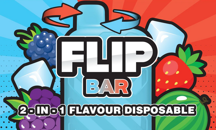 Flip Bar Disposable 2-in-1 9000 Puff Rechargeable 16ml