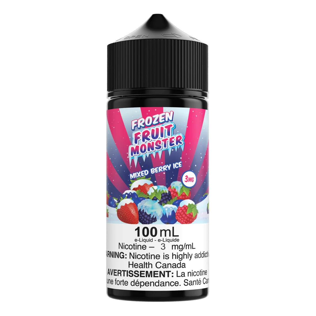 Frozen Fruit Monster 100ml - Mixed Berry Ice – Canvape.com